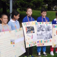 Inaugurate le aree verdi intitolate a Marie Curie e Margherita Hack