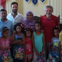 Un gruppo di bambini Saharawi ricevuti in Comune