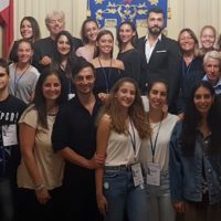 Festival internazionale “Armonia fra i Popoli”, premiato in Municipio il ballerino Ahmad Joudeh