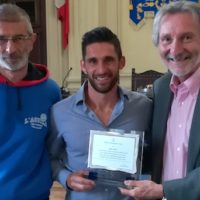 Premiato in Comune dal sindaco Bellandi l’atleta Fabio Fedele