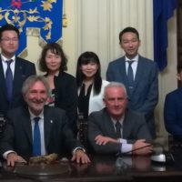 Mtg Japan visita Montecatini: “Madonna verrà presto, lanceremo altri prodotti preparati con acqua e fango termali”