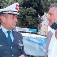 Anziano in stato confusionale soccorso  dalla Polizia municipale