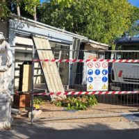 Mercatino del Grocco: al via le demolizioni dei box abbandonati da anni in via della Salute