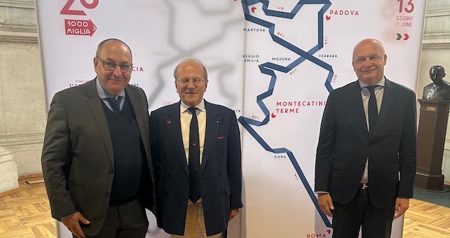 Torna la “Mille Miglia”: il 10 giugno Montecatini per una notte sarà un museo all’aperto di splendide auto d’epoca