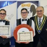 Due studentesse dell’istituto Alberghiero trionfano nel concorso “Amira trial tartare”: prima Erika Poli e terza Asia Tonegutti