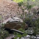 Chiusa la strada per Montecatini Alto per una frana all’altezza della Grotta Maona