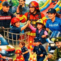 Domenica 15 febbraio piazza Celli (dietro la basilica) diventa “Pompieropoli” con tanti bambini in festa