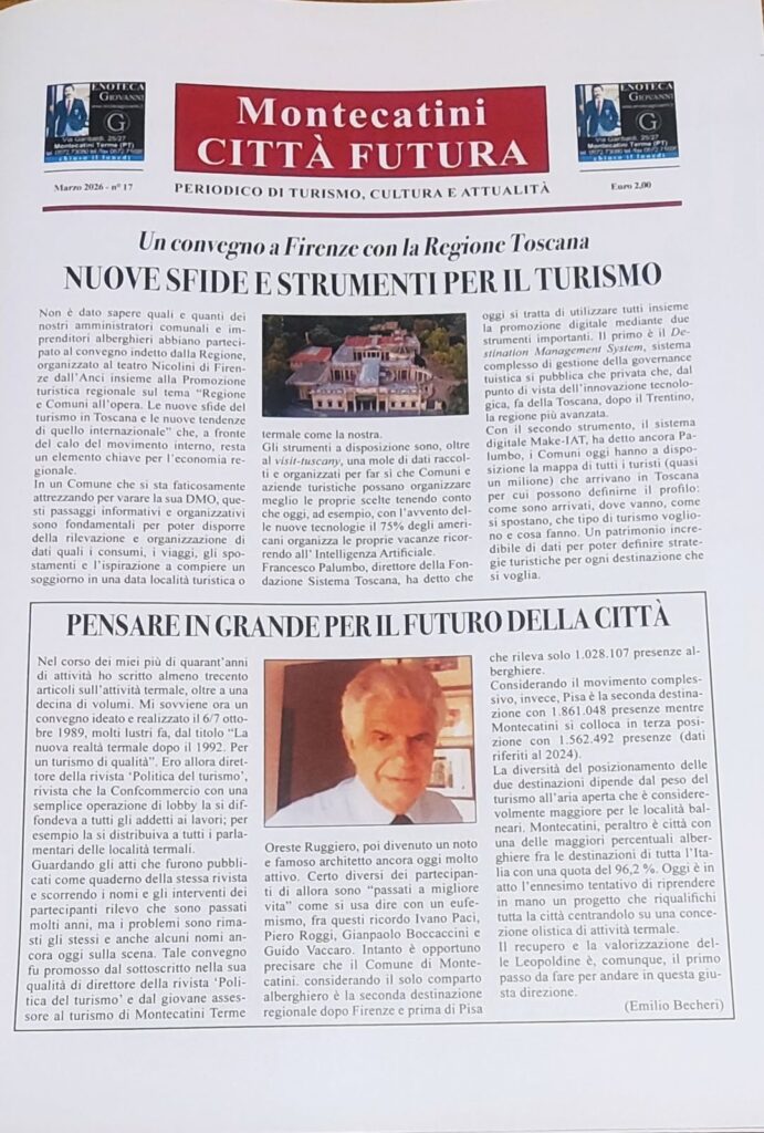Interessanti articoli in un numero di venti pagine presente nelle edicole