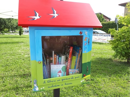 23 aprile, giornata mondiale del libro: il Comune inaugura quattro “Casette dei libri”