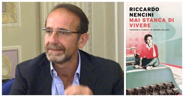 “Acqua in bocca” al Tettuccio: giovedì 14 maggio Riccardo Nencini racconta l’amica Oriana Fallaci con il libro “Mai stanca di vivere”