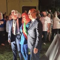 Inaugurata a Margine Coperta la nuova Piazzetta dedicata a Leonardo e Pinocchio