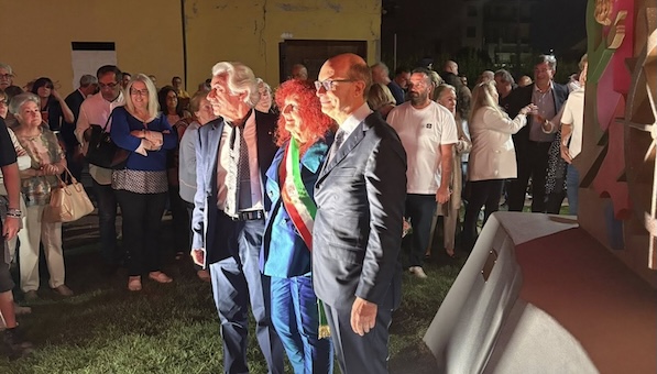 Inaugurata a Margine Coperta la nuova Piazzetta dedicata a Leonardo e Pinocchio