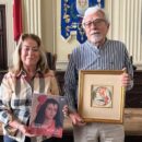 La famiglia dona al Comune un quadro di Giuseppe Moroni: il pittore affrescò varie sale del Tettuccio